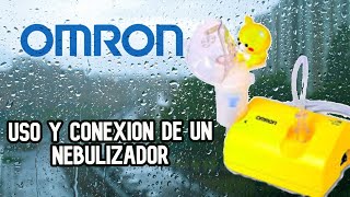 Cómo usar y conectar un nebulizador de compresor [upl. by Ennoira]