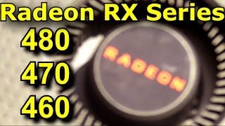 Radeon RX Series Revealed  RX 480 470 460 [upl. by Eugenius]