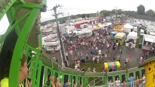 Zero Gravity Ride  Canfield Fair Ohio 2012 POV [upl. by Eloci403]