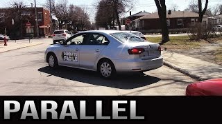 How To Easy Parallel Parking Curb Parking  Version 20 [upl. by Fulbright]