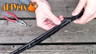 DIY How to Replace Wiper Blade Refills [upl. by Elleb443]