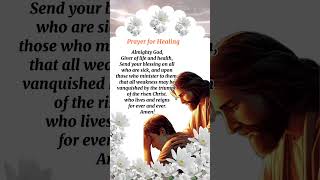 PRAYER FOR HEALING prayer shortsfeed shorts prayerforhealing prayertogod hope [upl. by Medwin]