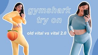 gymshark vital seamless 20 review  honest amp unsponsored  comparison amp try on [upl. by Keene]