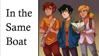 In The Same Boat Lyric Video  The Lightning Thief The Percy Jackson Musical [upl. by Lawley134]