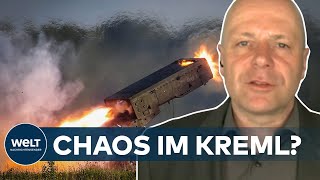 GNADENLOSE GEFECHTE IM DONBASS Chaos im Kreml  Fraktionen ringen um Strategie  WELT Analyse [upl. by Egbert308]