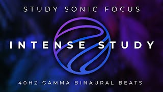 Intense Study 40Hz Gamma Brainwaves Binaural Beats for Increasing Productivity and Focus Remaster [upl. by Lowrance]