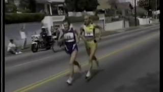 2000 Los Angeles Marathon Highlights [upl. by Aisorbma]