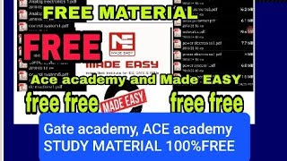 Download Free ACE academy Material Notespdf  For GATE IESSSC JE 2020  EE amp EampC [upl. by Gersham]