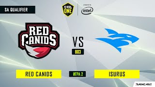 RED Canids vs Isurus Map 2 Overpass Best of 3  Rio 2020 EA Closed Qualifier [upl. by Beckie]