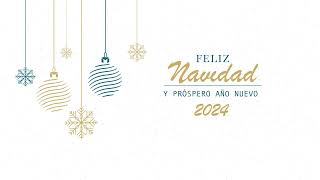 Feliz Navidad y Próspero Año Nuevo 2024 [upl. by Uthrop]