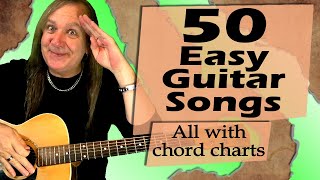 50 Easy Guitar Songs [upl. by Heyer]