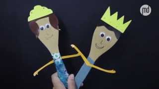 How to make DIY Wooden Doll [upl. by Elton]