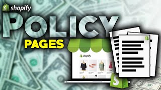 Shopify Tutorial Adding Policy Pages to Your Store  StepbyStep Guide for Beginners [upl. by Nolek256]