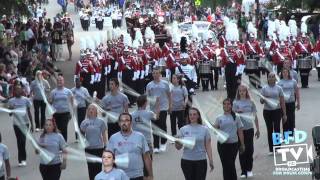 Drum Corps quotParade Pass Bysquot  the 2011 Quincy Flag Day Parade  BFDTV [upl. by Ahsinut]