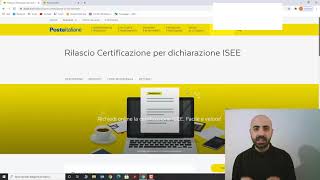 SCARICARE certificazione ISEE sito poste italiane [upl. by Wachtel]