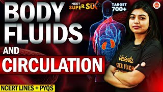 Body fluids and Circulation  New Syllabus  NCERT Lines  PYQs Solving  NEET 2024 Biology [upl. by Enyamert478]