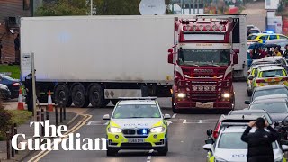 Essex murder investigation CCTV shows lorry on night before it was discovered [upl. by Cordalia]