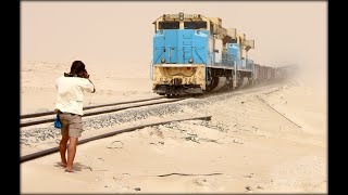 САМЫЙ ДЛИННЫЙ ПОЕЗД В МИРЕ  Mauritania the longest train in the world [upl. by Berlinda]