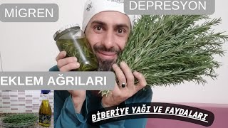 Biberiye yağı Biberiye yağı nasıl yapılır Biberiye yağının faydaları Rosemary oil [upl. by Namilus]