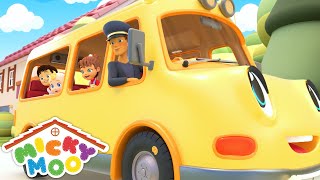 The Wheels on the Bus Go Round and Round  More Songs for Kids  Nursery Rhymes [upl. by Hiro430]