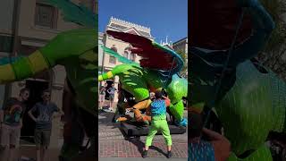 The Magic Happens Parade at Disneyland with Pepita from the DisneyPixar film quotCocoquot [upl. by Anivle]