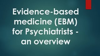 The fundamental flaw in evidence based medicine [upl. by Maxima]