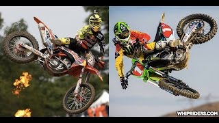 MXGP 2015 Ryan Villopoto vs Antonio Cairoli the battle begins [upl. by Nyahs]