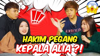 HAKIM PEGANG KEPALA ALIA   AM MENGAMUK KENA UGUT DENGAN ALIA [upl. by Annekcm]