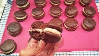 Vegan mini whoopie pies no eggs dairy free [upl. by Avevoneg]