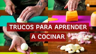 Tips básicos para aprender a cocinar l Métodos de cocción y cortes l Tastemade Español [upl. by Rozamond]