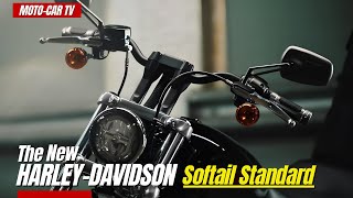 The New HarleyDavidson Softail Standard  MOTOCAR TV [upl. by Crawford]