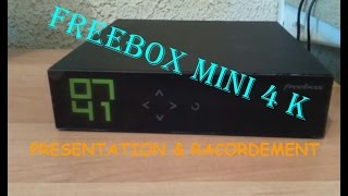 freebox mini 4 k présentation et racordement [upl. by Yramliw]