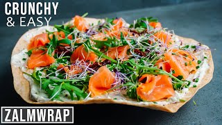 Zalmwrap  Crispy amp crunchy salmon wrap  minute videos  Chefs Sens  Video 22 [upl. by Berg]