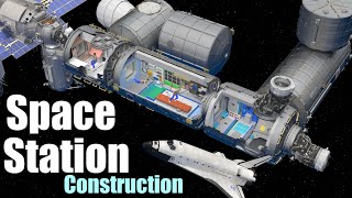 How did they build the ISS International Space Station [upl. by Winstonn905]