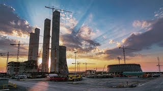 Lignite Fired Power Station  Construction Documentary [upl. by Yelrak491]