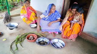 গরম ভাতের সেরা খাবার ইলিশের লেজা ভর্তাগাঁটি কচুর ভর্তা ও মাঠের কই দিয়ে লতি রান্না [upl. by Colby]