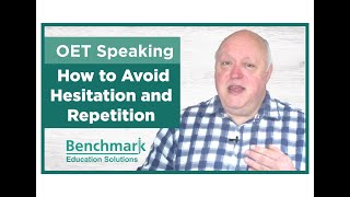 PART 10  OET Speaking How to Avoid Hesitation and Repetition [upl. by Jodee]