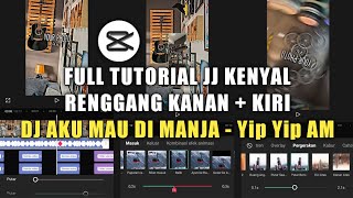 Capcut Edit Tutorial Jedag Jedug Yip Yip Am JJ kenyal X Renggang pixel 2023 [upl. by Mitzl866]