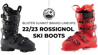 2023 Rossignol Ski Boots  Blister Summit Brand Lineup [upl. by Ronda899]