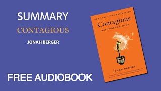 Summary of Contagious by Jonah Berger  Free Audiobook [upl. by Ninnahc]