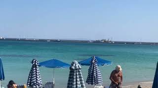 50 Shades Of Blue Pythagoreio Samos island Greece Remataki Beach [upl. by Ellmyer]