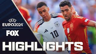 Spain vs Germany Highlights  UEFA Euro 2024  Quarterfinals [upl. by Acinorahs740]