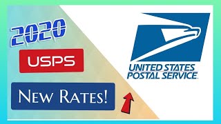 New Rates for US Postal Service 2020  USPS increases price [upl. by Tuppeny18]