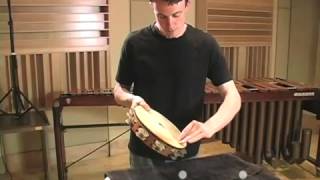 Tambourine 2 Rolls  Vic Firth Percussion 101 [upl. by Ruffo781]