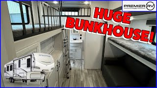 BEST Bunkhouse Fifth Wheel For Full Time Living Keystone Sprinter Limited 3900DBL NEW RV Review [upl. by Alletniuq78]