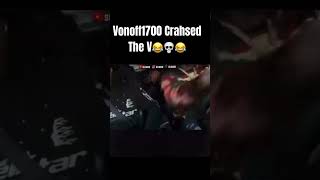 Vonoff1700 Crashes YouTuber’s Hellcat [upl. by Maletta]