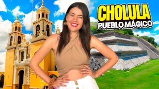 CHOLULA 🇲🇽 Qué HACER y DÓNDE COMER MEXICO 4K [upl. by Ilyak519]