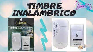 Timbre Inalámbrico [upl. by Areehs]