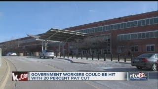 More than 4K Ind employees of DFAS face 20percent pay cut [upl. by Llen]