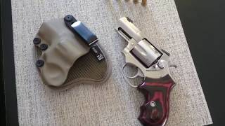 Ruger SP101 Wiley Clapp with Badger Boot Grips 5774 and Stealthgear ventcore AIWB [upl. by Mencher]